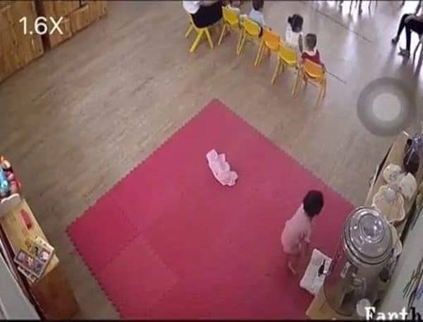 เด็กเตรียมอนุบาลง่วงนอน