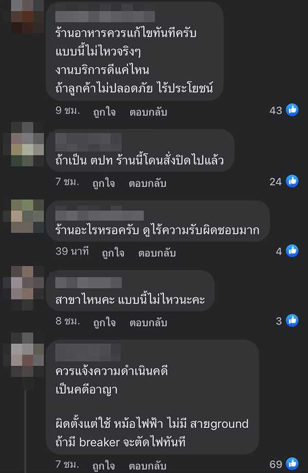 กินชาบูแล้วไฟช็อตมือ