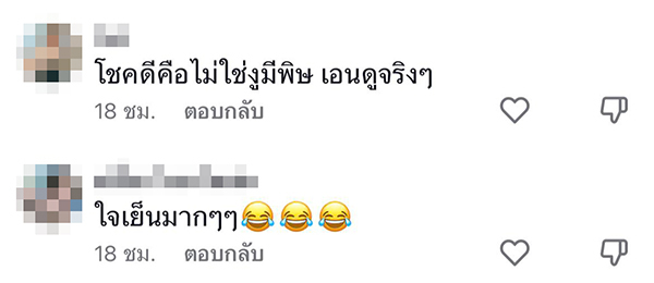 สาวหลับลูบหัวงูหมือนลูบหัวหมา