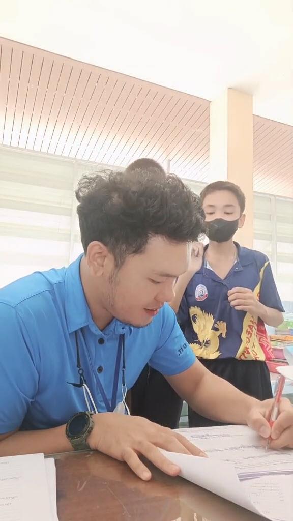 ลายมือนักเรียน