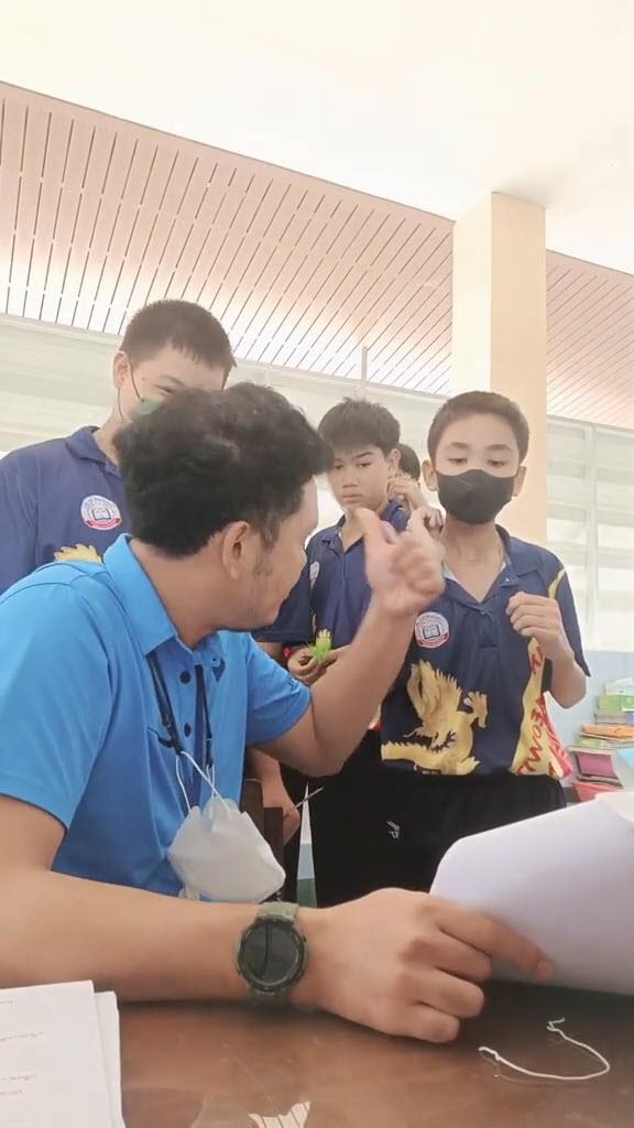 ลายมือนักเรียน