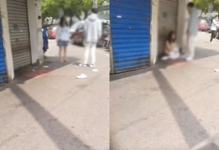 สาวแก้ผ้าประชดแฟน