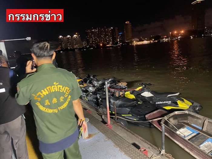 นักแสดงซีรีส์ ขี่เจ็ตสกีชนเรือหางยาว ตาย 2