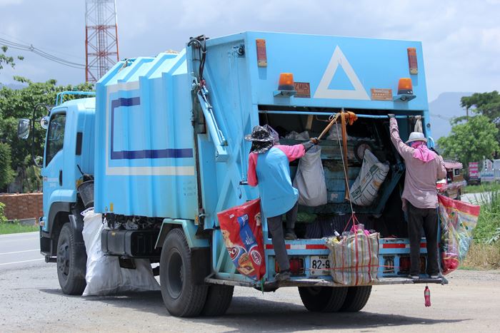 พนักงานเก็บขยะ