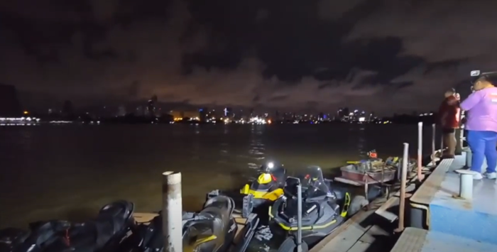 คิวพี ขับเจ็ตสกีชนเรือหางยาว ไม่มีใบขับขี่เรือ 