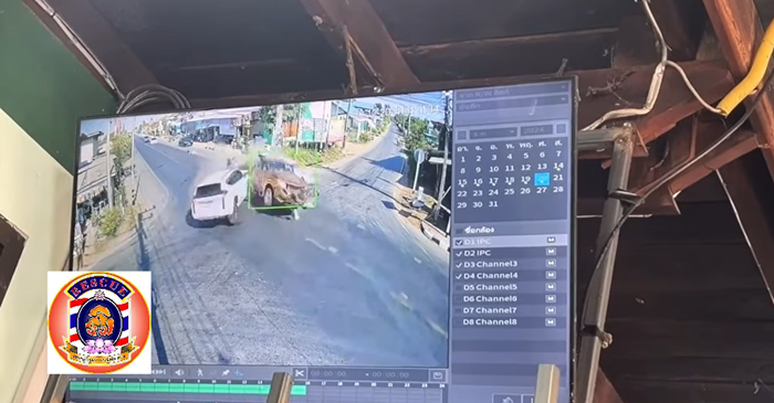 รถซิ่งประสานงา 3 คัน กลางแยก พบต่างฝ่ายต่างเหยียบ