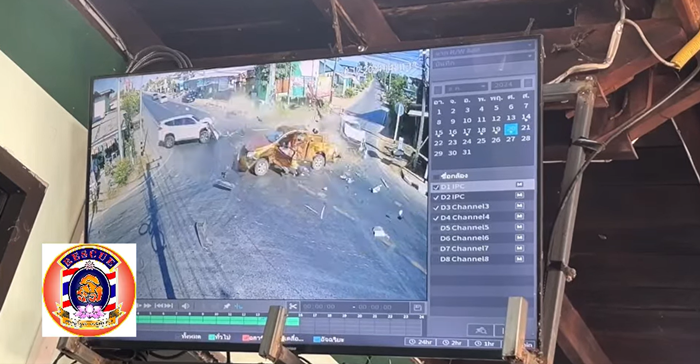 รถซิ่งประสานงา 3 คัน กลางแยก พบต่างฝ่ายต่างเหยียบ