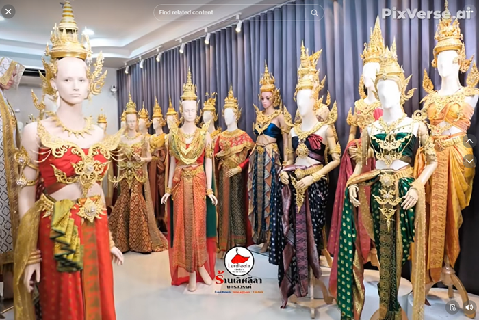 ร้านเช่าชุดไทย