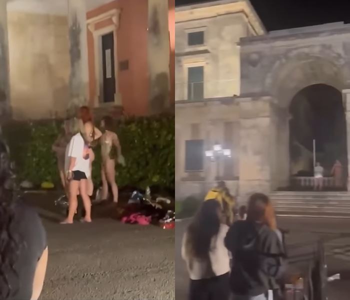 เต้นรูดเสาในพระราชวังโบราณ