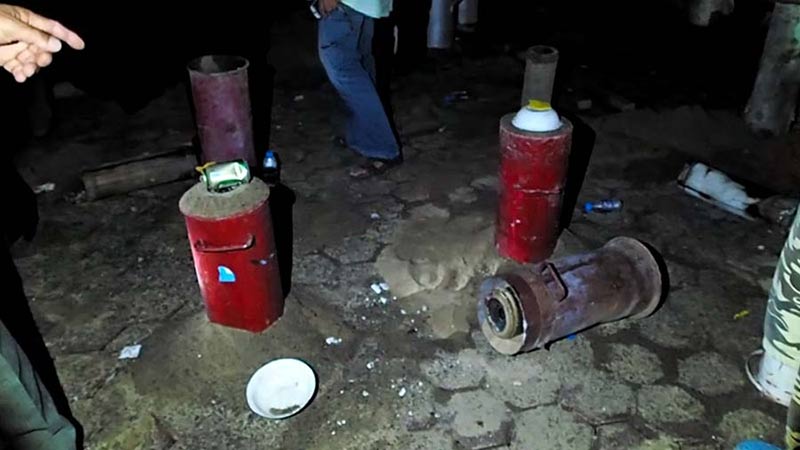 บั้งไฟตกใส่คน