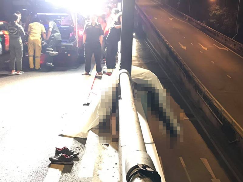 บิ๊กไบค์ล้ม