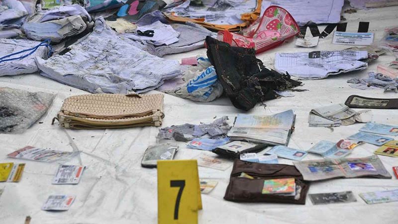 เครื่องบินตกอินโดนีเซีย