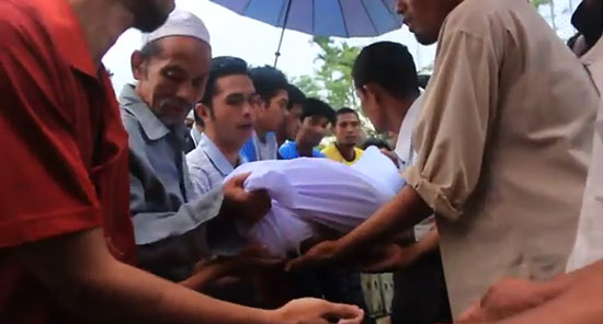 คลิปฝังศพโจรใต้ อ้างสละชีพเพื่อพระเจ้า หวังปลุกระดม