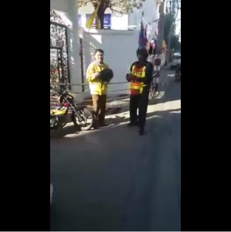 อาสาจราจรกร่าง