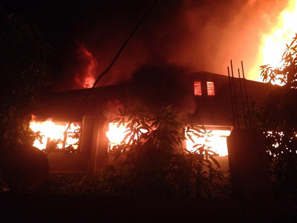 ไฟไหม้โกดังนาโกย่า