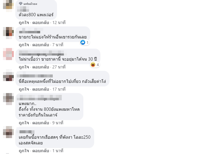 อาหารแพง
