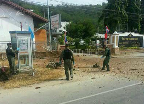 ระเบิดปัตตานี หน้าโรงพยาบาลมายอ เจ็บ 3