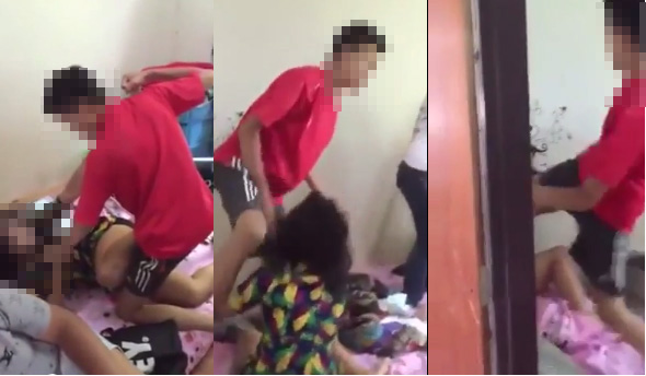 บักเอต่อยผู้หญิง ชาวเน็ตสุดทนไม่สำนึก อัดคลิปรุมด่า