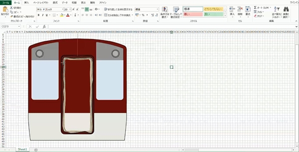 หนุ่มญี่ปุ่นหัวใสใช้โปรแกรม EXCEL วาดรูป ออกมาเป๊ะปังสุด !