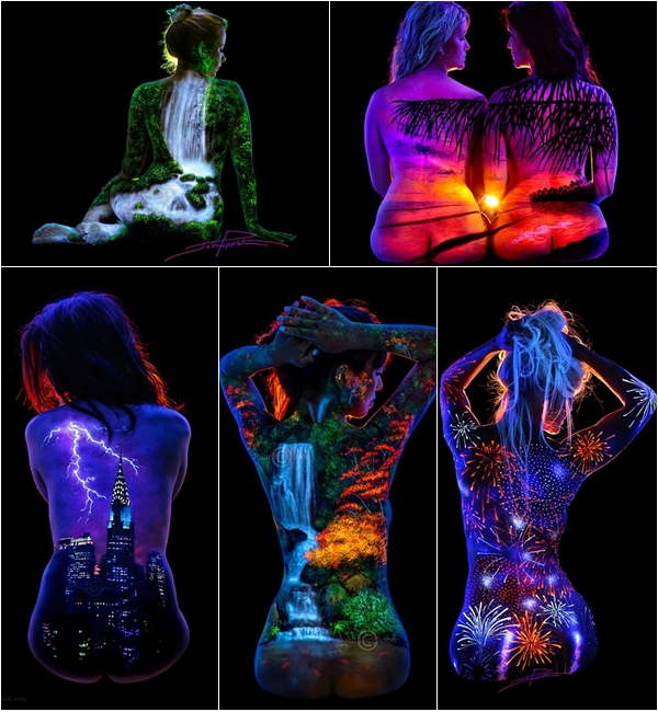 บอดี้เพ้นท์เรืองแสง