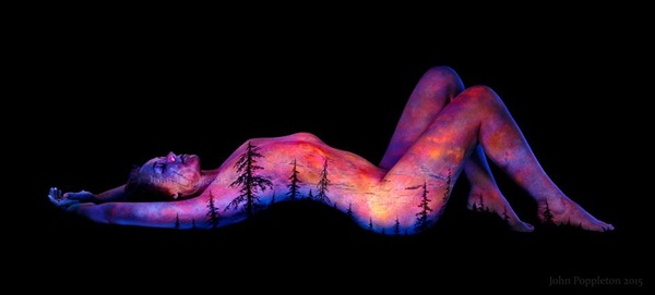 บอดี้เพ้นท์เรืองแสง