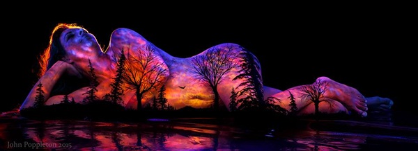 บอดี้เพ้นท์เรืองแสง