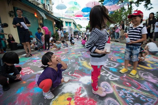 เทศกาลศิลปะฯ สามแพร่ง facestreet 21-22 พฤศจิกายน 2558 นี้