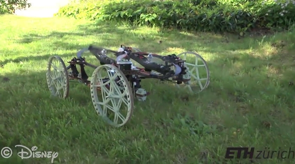 Disney อวดโฉมรถสไปเดอร์ โรบอท ไต่กำแพงท้าแรงโน้มถ่วงโลก !