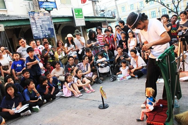 เทศกาลศิลปะฯ สามแพร่ง facestreet 21-22 พฤศจิกายน 2558 นี้