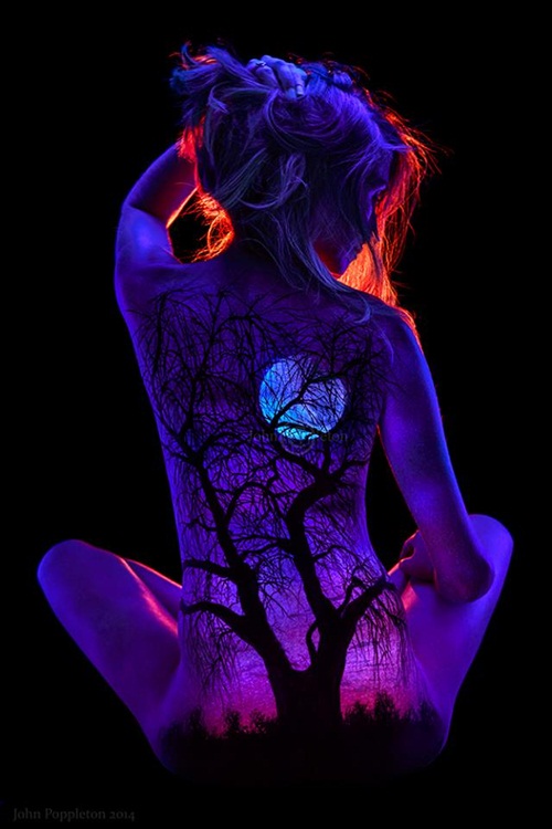 บอดี้เพ้นท์เรืองแสง