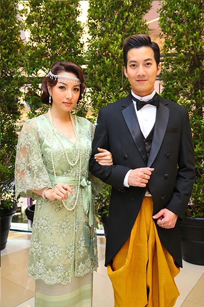 ดาราใส่ชุดไทย