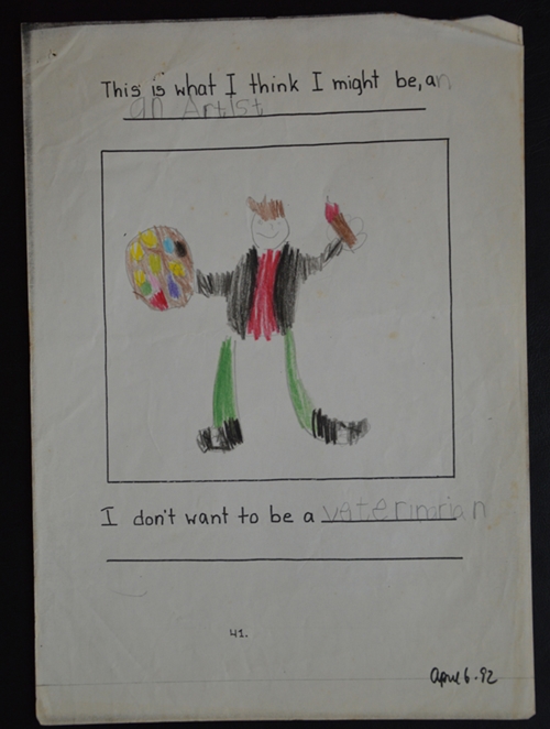 ภาพวาดตั้งแต่เด็กจนถึงปัจจุบัน