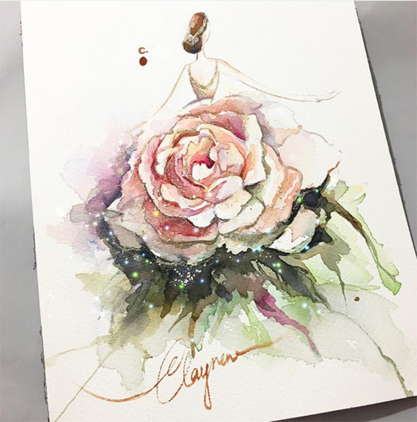ภาพวาดแฟชั่น