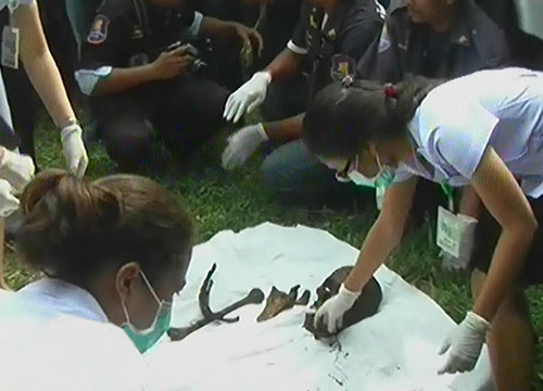 พ.ต.อ.นพ.สุพัฒน์ เบี้ยวพบตำรวจ คดีอุ้มฆ่า 2 ศพ