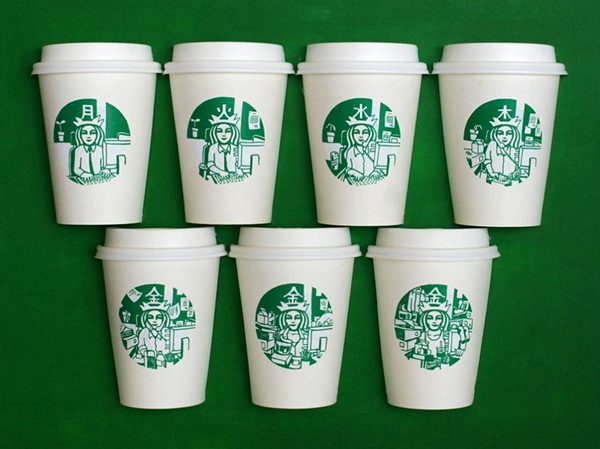 ศิลปะบนแก้วกาแฟ กับเรื่องราวของเงือกน้อยจากสตาร์บัคส์