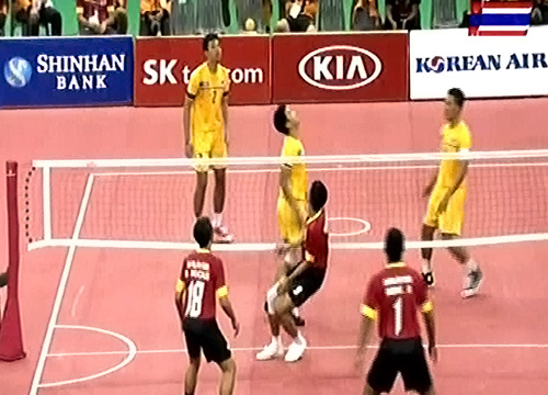 ตะกร้อเอเชียนเกมส์ 2014 ชาย หญิง ทีมชาติไทย คว้าชัยประเภทเดี่ยว 