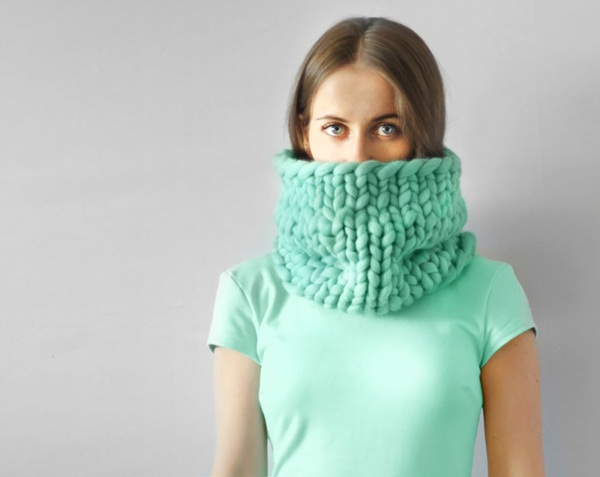 ถักนิตติ้งแบบใหม่ ไซส์บิ๊กเบิ้ม หนาขนาดนี้บอกเลยว่าอุ่นชัวร์ !