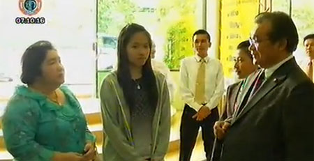 ม.กรุงเทพธนบุรี ให้ทุน น้องเมย์ รัชนก เรียนฟรีถึง ป.เอก