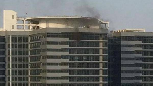 ไฟไหม้ตึกก่อสร้าง รพ.จุฬาฯ 29 ชั้น เบื้องต้นบาดเจ็บ 5 ราย