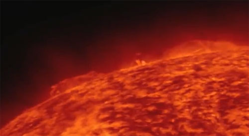 นาซาเผยภาพปรากฏการณ์พายุสุริยะ ปะทุระดับรุนแรง