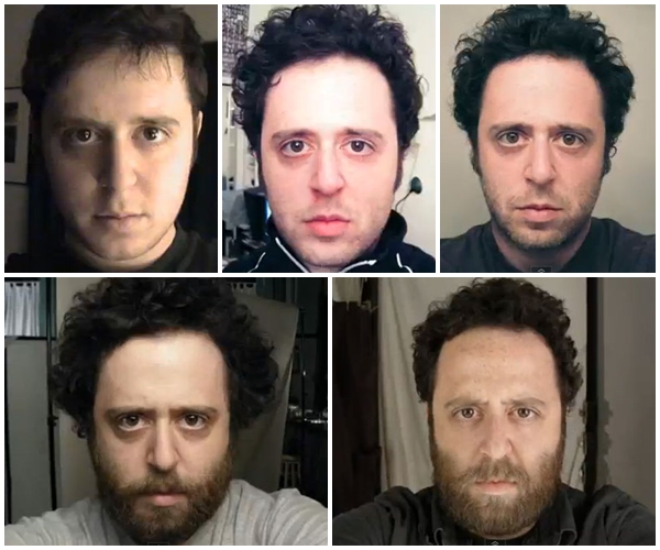 ช่างมะกันถ่ายภาพตัวเองนาน 12 ปี ดูความร่วงโรยสังขาร