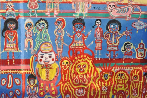 ปู่ไต้หวัน เพ้นท์ศิลปะบนกำแพงทั้งหมู่บ้านจนรัฐบาลยกเลิกรื้อถอน