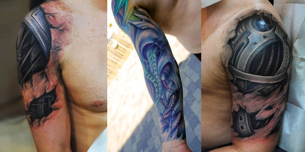 ศิลปินเวเนฯ รังสรรค์รอยสัก 3 มิติ ฉีกเนื้อหนังสยอง