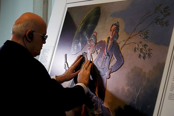 คนตาบอดก็ชมภาพวาดดังระดับโลกได้แล้วนะ