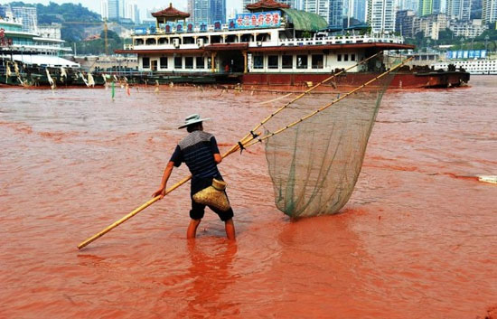 ผวา! วันสิ้นโลก แม่น้ำเป็นสีเลือด ตรงกับไบเบิล บทที่ 16