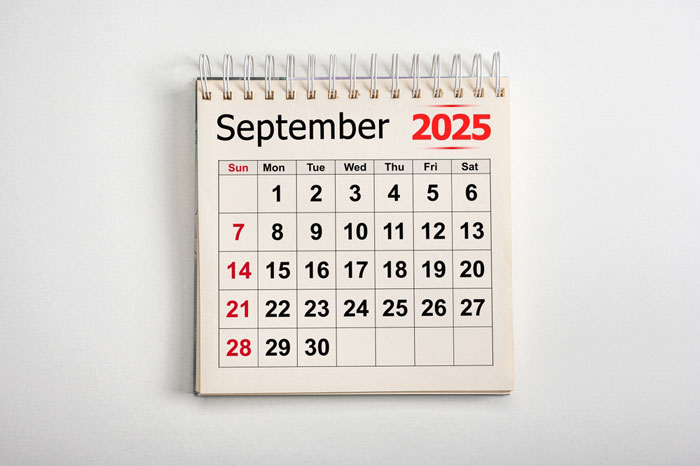 วันหยุดเดือนกันยายน