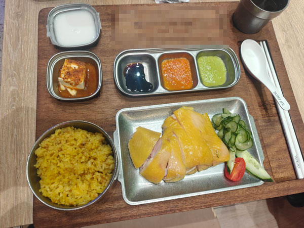 ข้าวมันไก่สิงคโปร์