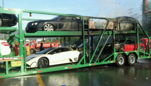 ไฟไหม้รถ