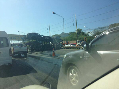 ไฟไหม้รถ