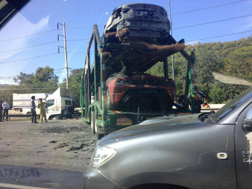 ไฟไหม้รถ